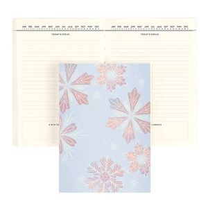 Erin Condren Snowflake A5 Daily Focus Notebook
